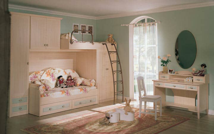ایده های طراحی و بازسازی اتاق خواب کودک
